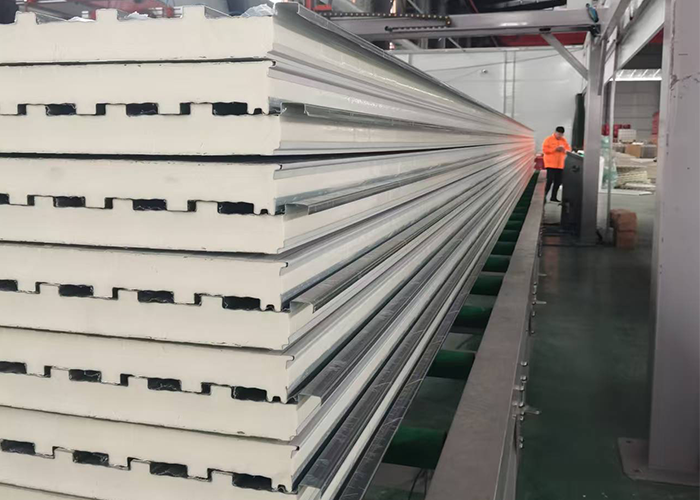 Insulated roof panels