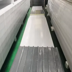 Double-sided coated thermal insulation aluminum tile