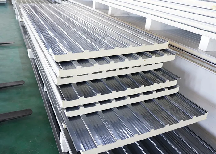 Roof insulation aluminum tiles