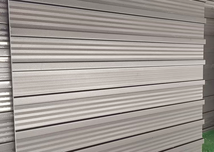 Quick-install thermal insulation aluminum roofing sheets