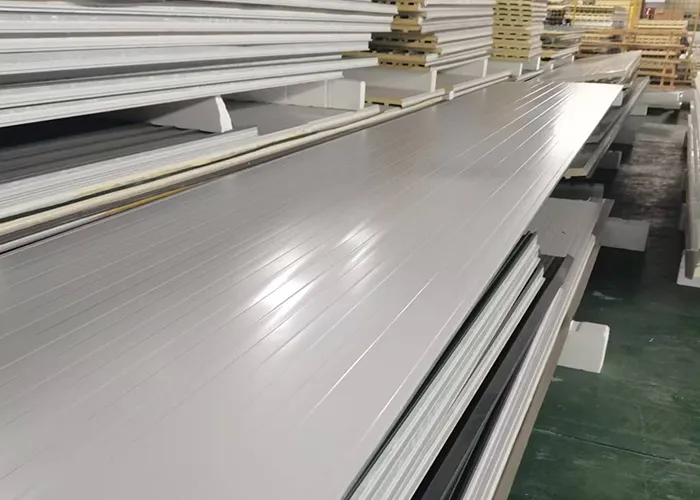 Industrial roof aluminum tiles
