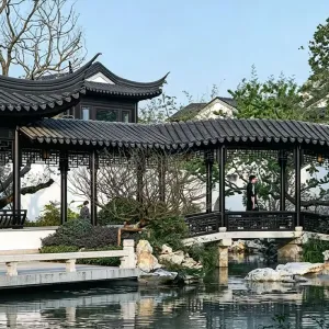 Aluminum alloy antique pavilion