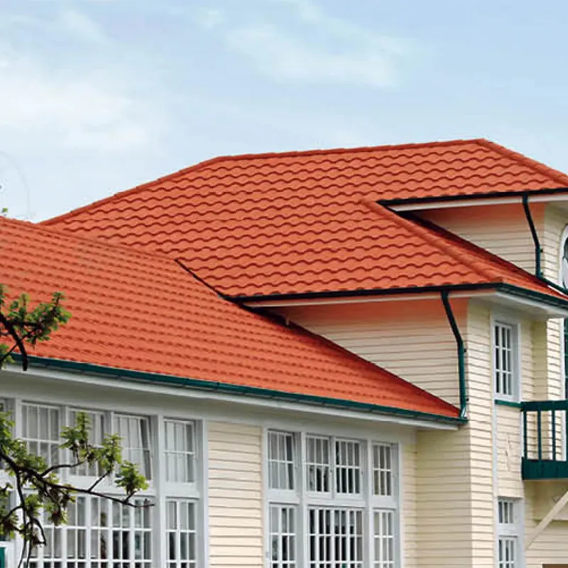 Colored Stone Metal Tile Series