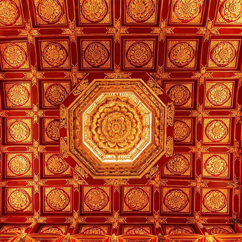 Temple ceiling