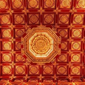 Temple ceiling