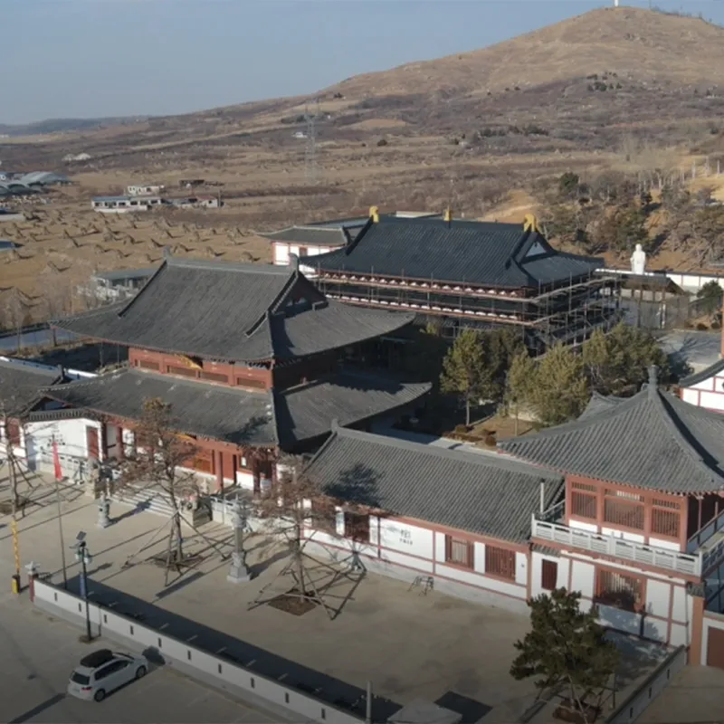 Liaoning Yingkou Bao'an Temple Aluminum Tile