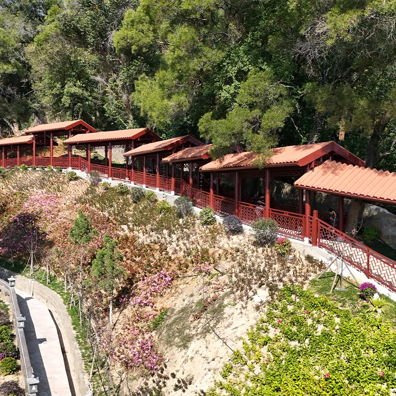 Putian connected corridor pavilion