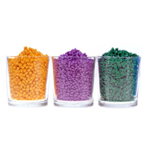 Elastic TPE particles