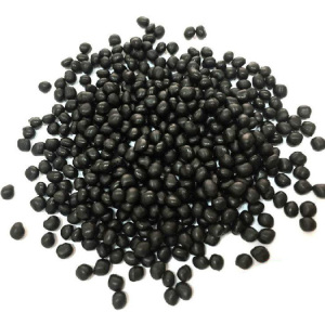 Black TPV particles