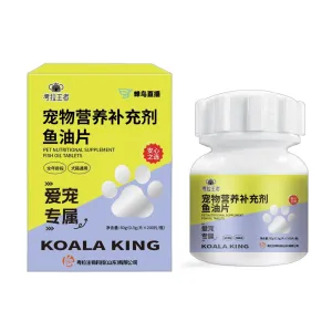 Fish Oil Tablets for Dogs and Cats