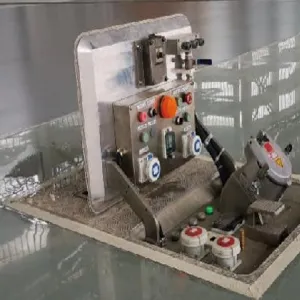 机械平衡配重翻盖式地井系统