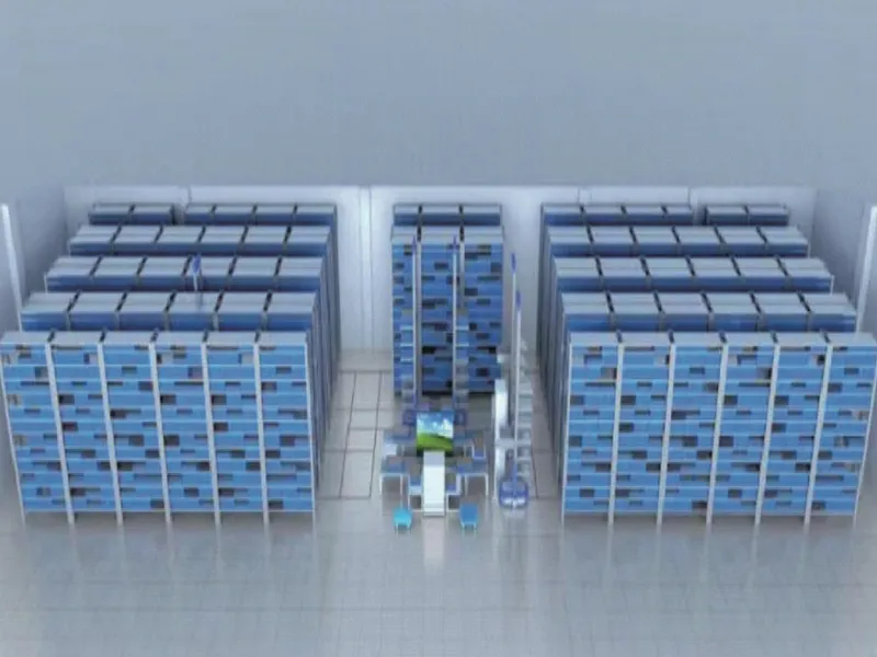 Intelligent three-dimensional warehouse