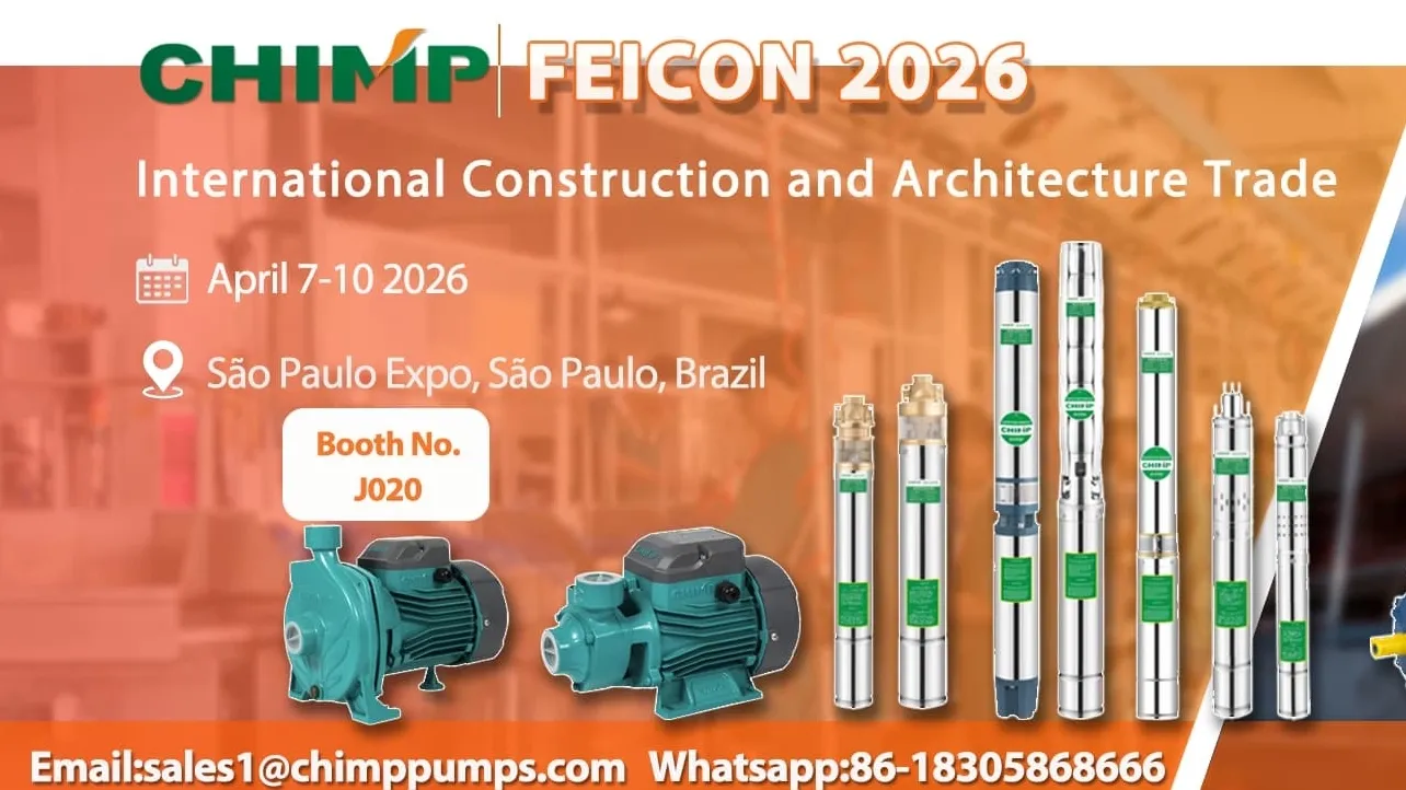 Chimp Pumps at FEICON 2026 in Brazil