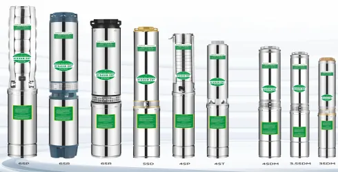 What are the feature of deep well pump?