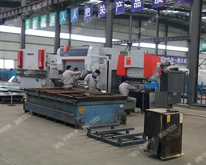 CNC bending and shearing machine - imported from Switzerland