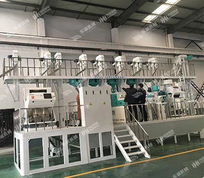 Usine de traitement du nettoyage du riz