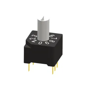 Rotary Dip Switches Snap-in RHL-10