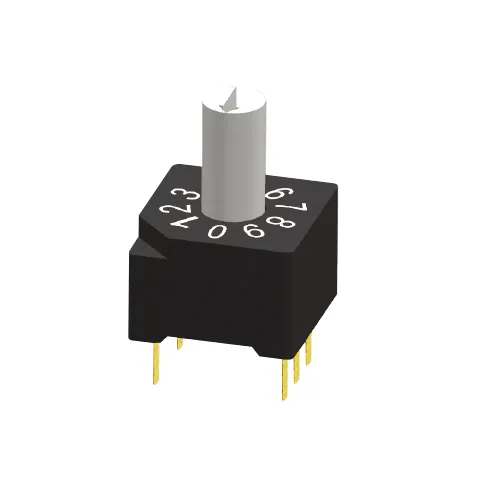 Rotary Dip Switches Snap-in RHL-10