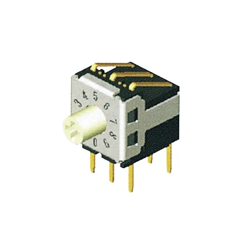 Rotary Dip Switches Snap-in R7R4