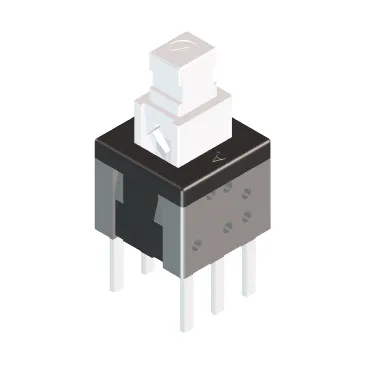Self-locking (Non-locking) Switches 5.8*5.8 PS5801