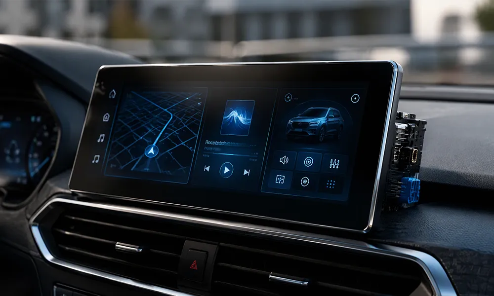 Center console screen