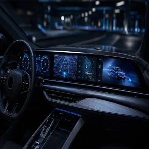 Central control screen + instrument screen