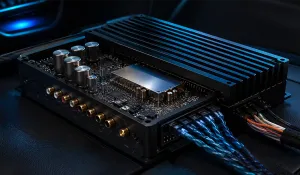 In-car DSP amplifier equipment