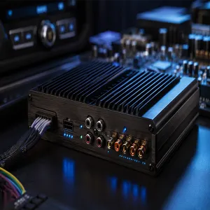 In-car DSP amplifier equipment