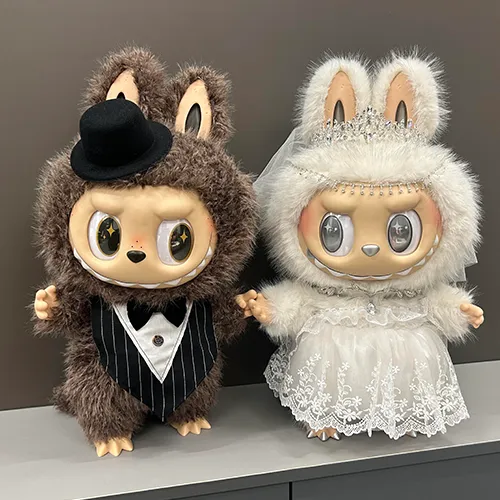 Labubu Gift Set Interchangeable-outfit Plush Toy Bulk Purchase Europe