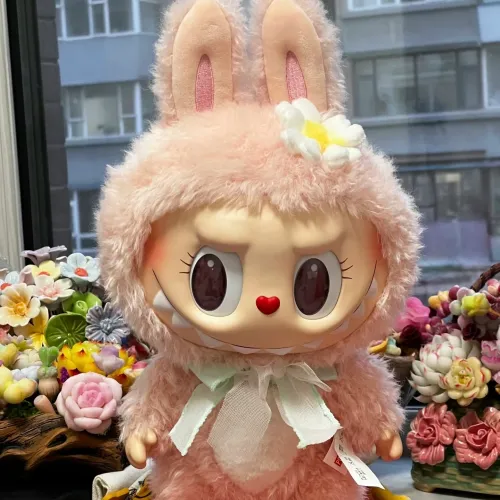 Labubu Sweet Monster Plush Healing Keychain