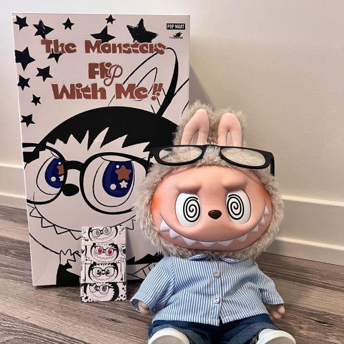 Labubu Genuine Plush Textured Stress-Relieving Little Monster Europe warehouse