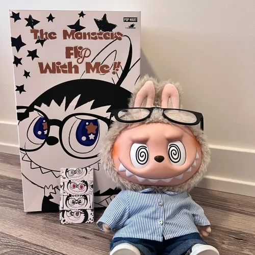 Labubu Genuine Plush Textured Stress-Relieving Little Monster Europe warehouse