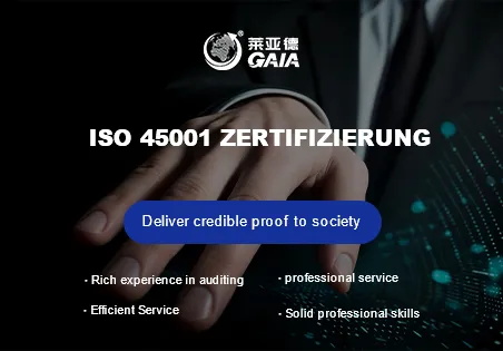 ISO 45001 zertifizierung
