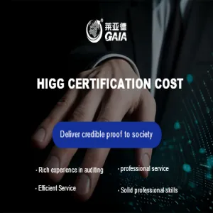 HIGG certification cost