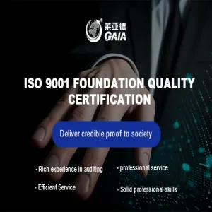 ISO 9001 foundation quality certification
