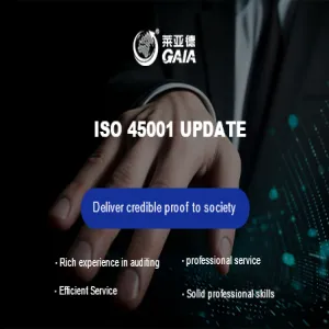 ISO 45001 update