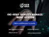 ISO 45001 quality management system