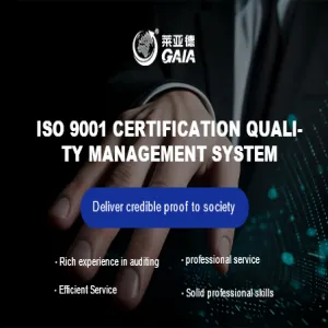 ISO 9001 certification quality management system