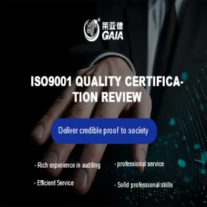 ISO9001 quality certification review