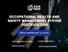 Occupational health and safety management system certification