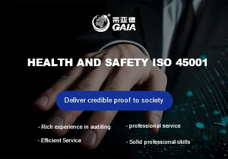 Health and safety iso 45001