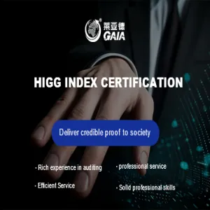 HIGG index certification