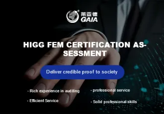 HIGG FEM certification assessment