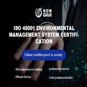 ISO 45001 Environmental Management System Certification