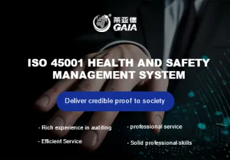 ISO 45001 health and safety management system