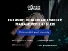 ISO 45001 health and safety management system