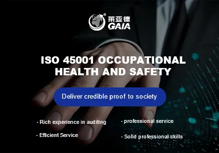 ISO 45001 occupational health and safety