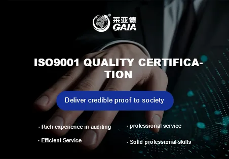 ISO9001 Quality Certification