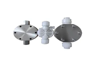 High-precision metering pump head