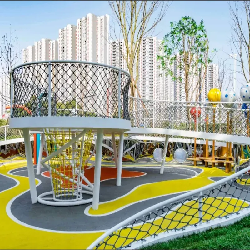 Park Climbing Net Frame Play Equipment